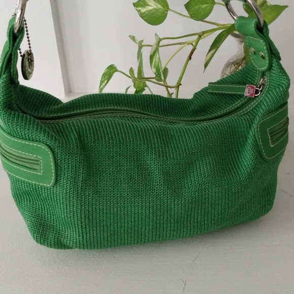 💚The SAk green & white shoulder bag purse - Picture 6 of 13